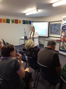 Guest speaker Carol Burgess, NSW ECA President